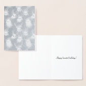 Ghost Reindeer - Een spoky Gothic-kerstkaart Folie Kaarten (Display)