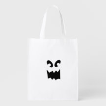 Ghost Reused Grocery Bag