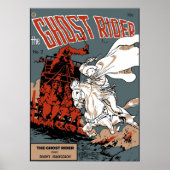 Ghost Rider Comic Hoesje Poster (Voorkant)