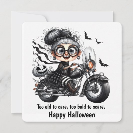 Ghost Rider Granny - Halloween op de snelweg (Voorkant)