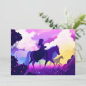 Ghost Rider in de Twilight Feestdagenkaart (Staand voorkant)