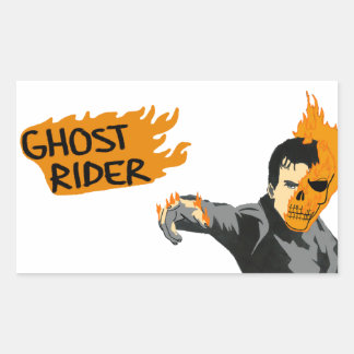 Ghost Rider Rechthoekige Sticker
