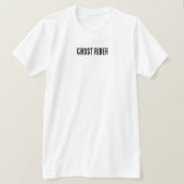 Ghost Rider T-shirt – Flaming Skull & Biker Spirit (Design voorkant)