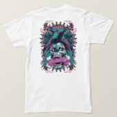 Ghost Rider T-shirt – Flaming Skull & Biker Spirit (Design achterkant)