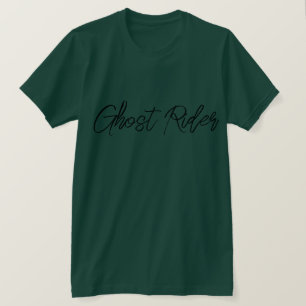 Ghost Rider T-shirt – Vlammende Schedel & Biker Ge