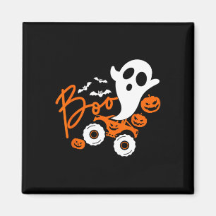 Ghost rider truck Monster Halloween pomkin Magneet