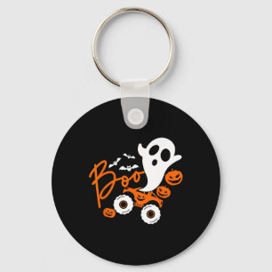 Ghost Rider Truck Monster Halloween Pumpkin Sleutelhanger