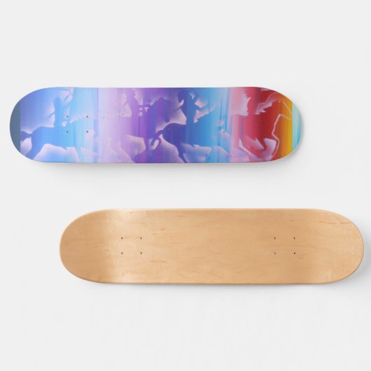 Ghost riders persoonlijk skateboard (Horizontaal)
