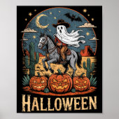 Ghost Riding Horse Halloween Season  Poster (Voorkant)