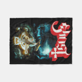 Ghost – Rite Here1 Fleece Deken (Voorkant (Horizontaal))