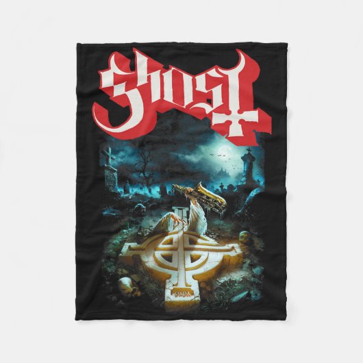 Ghost – Rite Here1 Fleece Deken (Voorkant)