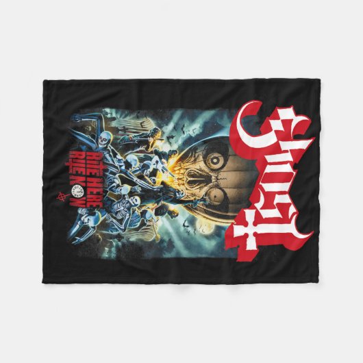 Ghost - Rite hier Fleece Deken (Voorkant (Horizontaal))