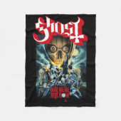Ghost - Rite hier Fleece Deken (Voorkant)