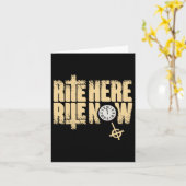 Ghost Rite hier titel Kaart (Gele Bloem)