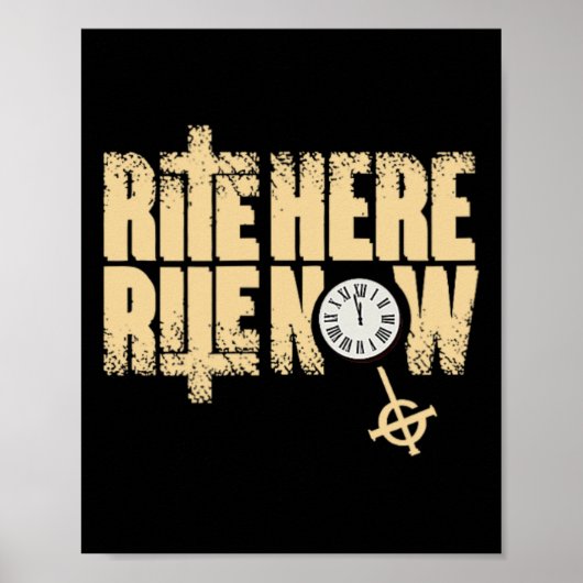 Ghost Rite hier titel Poster (Voorkant)