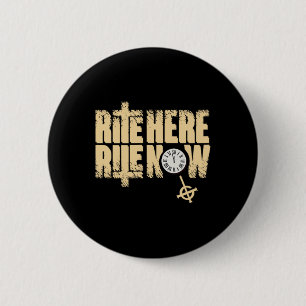 Ghost Rite hier titel Ronde Button 5,7 Cm
