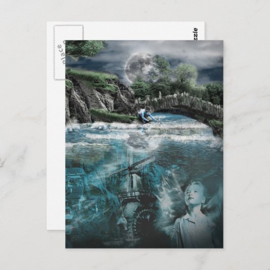 Ghost River Briefkaart (Voorkant / Achterkant)