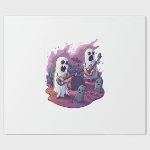 Ghost Rock Band Cadeaupapier