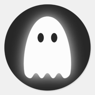 Ghost Ronde Sticker