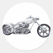 Ghost Ronde Sticker (Voorkant)