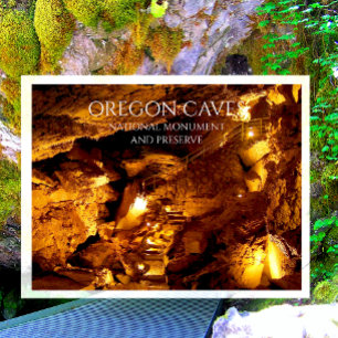 Ghost Room, Grotformaties, Oregon Grotten Briefkaart
