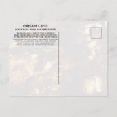 Ghost Room, Grotformaties, Oregon Grotten Briefkaart (Achterkant)