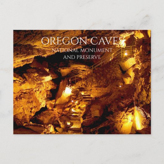 Ghost Room, Grotformaties, Oregon Grotten Briefkaart (Voorkant)