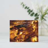 Ghost Room, Grotformaties, Oregon Grotten Briefkaart (Staand voorkant)