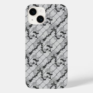 Ghost Roos die een kettingverbindingsomheining naa Case-Mate iPhone Case