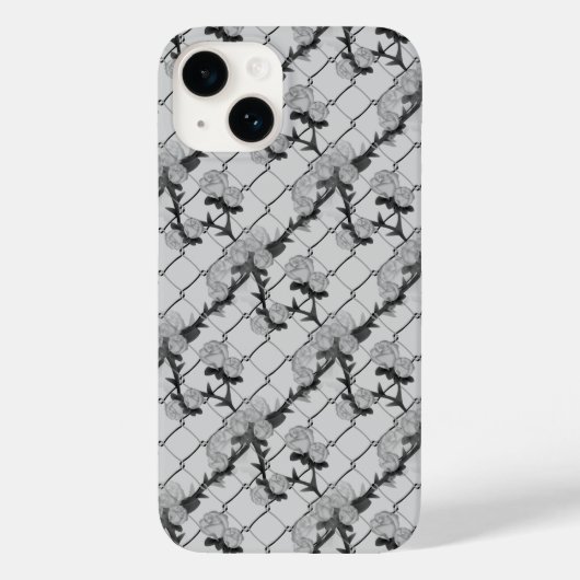 Ghost Roos die een kettingverbindingsomheining naa Case-Mate iPhone Case (Achterkant)