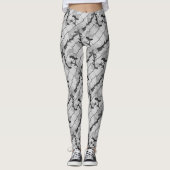 Ghost Roos die een kettingverbindingsomheining naa Leggings (Voorkant)