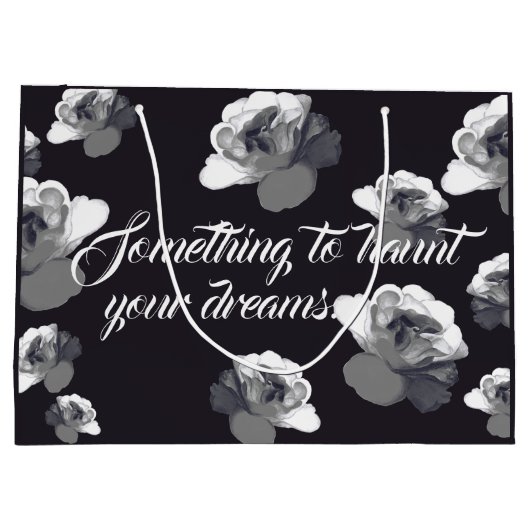 Ghost Roos Haunted Dreams Halloween Groot Cadeauzakje (Achterkant)