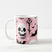 Ghost roze Helloween Wrapping Papier Bladen Koffiemok (Links)