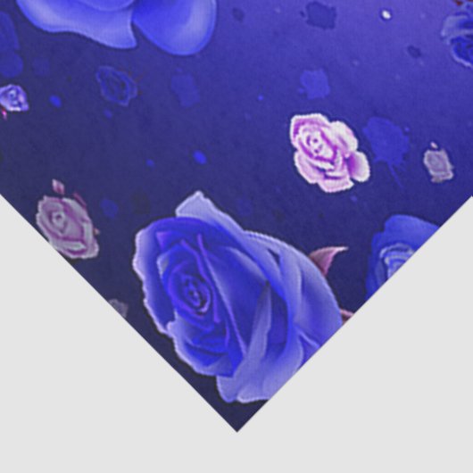 Ghost Rozen Paars Weefselpapier Tissuepapier (Detail)