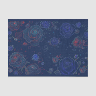 Ghost Rozen Sapphire Blue Tissue Paper Tissuepapier