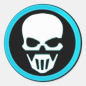 Ghost Runners Bat Knob Sticker (Voorkant)