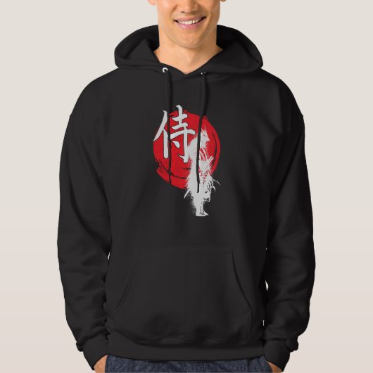 Ghost Samurai Warrior Way of the Bushido Samurai M Hoodie (Voorkant)