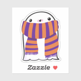 Ghost Schattige Halloween Art Herfst Herfst Seizoe Sticker
