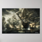 Ghost-schepen Poster (Voorkant)
