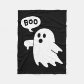 Ghost Screaming Book Afkeuring Ghost Hallowe Fleece Deken (Voorkant)