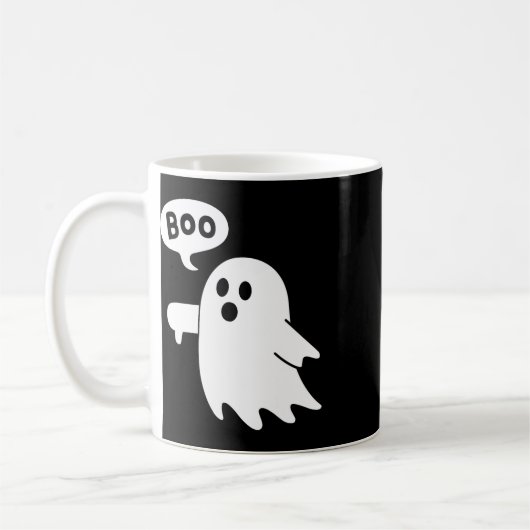 Ghost Screaming Book Afkeuring Ghost Hallowe Koffiemok (Links)