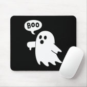 Ghost Screaming Book Afkeuring Ghost Hallowe Muismat (Met muis)