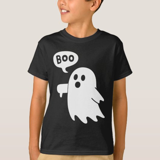 Ghost Screaming Book Afkeuring Ghost Hallowe T-shirt (Voorkant)
