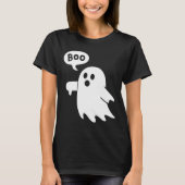 Ghost Screaming Book Afkeuring Ghost Hallowe T-shirt (Voorkant)