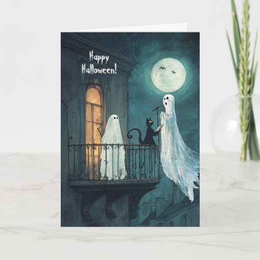 Ghost Serenade Bedankkaart (Voorkant)