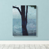 Ghost Ship 6 Canvas Afdruk (Insitu (Houten vloer))