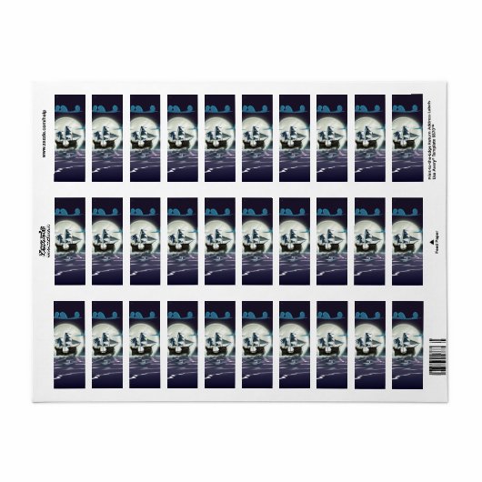 Ghost Ship Etiket (Full Sheet)