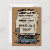 Ghost Ship SKUA Wildwood Briefkaart (Voorkant / Achterkant)