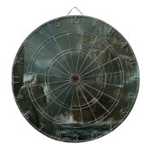 ghost ship with skull dartbord (Voorkant)