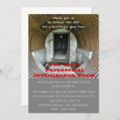 Ghost Sighting Investigation Kaart (Voorkant / Achterkant)